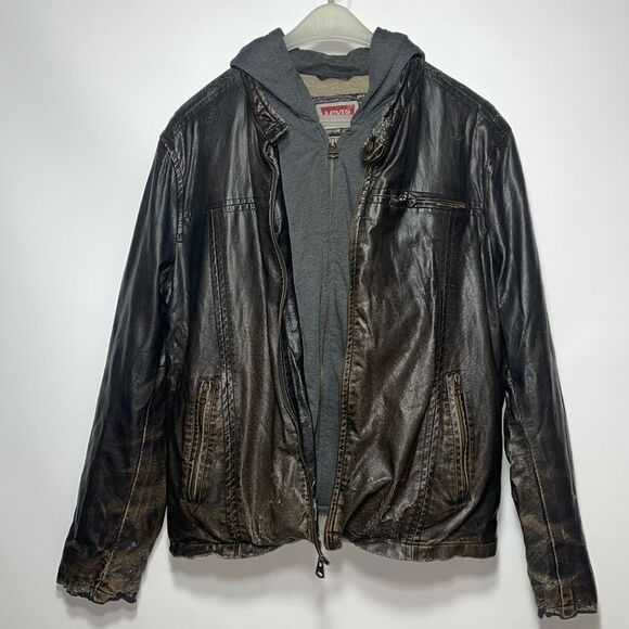 Levi’s faux leather jacket - Picture 1 of 12